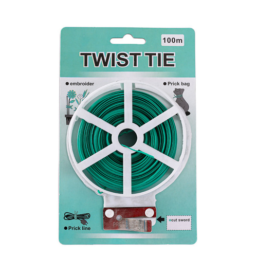 Factory direct sales garden gardening flowers and trees bundling wire ties and wire ties 20/30 meters 50 meters 100 meters hardware tools