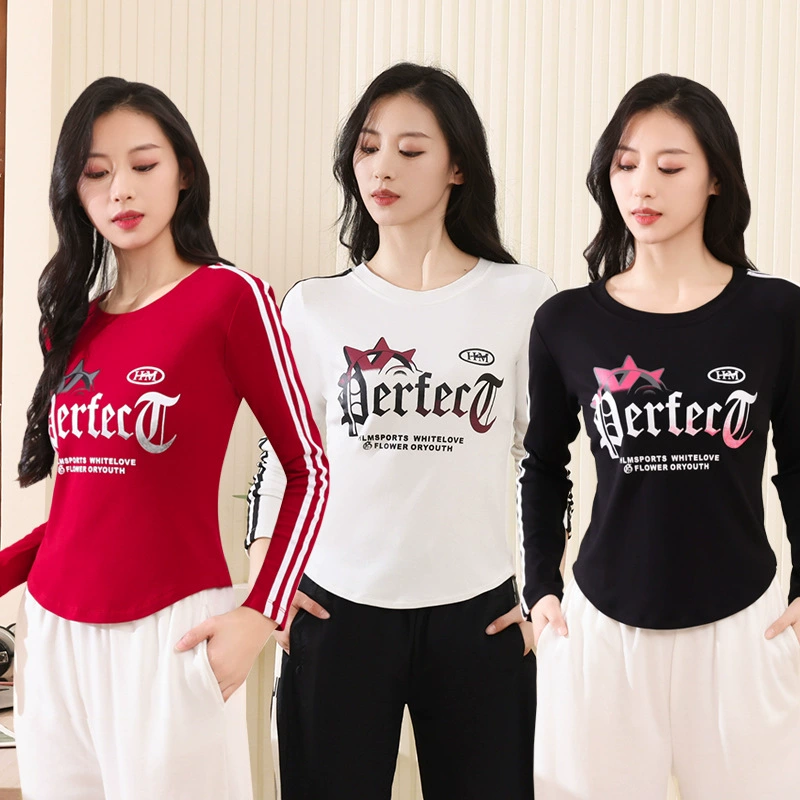 2502 женские куртки с круглым вырезом с длинными рукавами костюм для танца