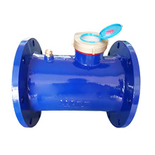 嘉荣华厂家水平螺翼式法兰水表大口径冷热水铸铁工业级计量仪表