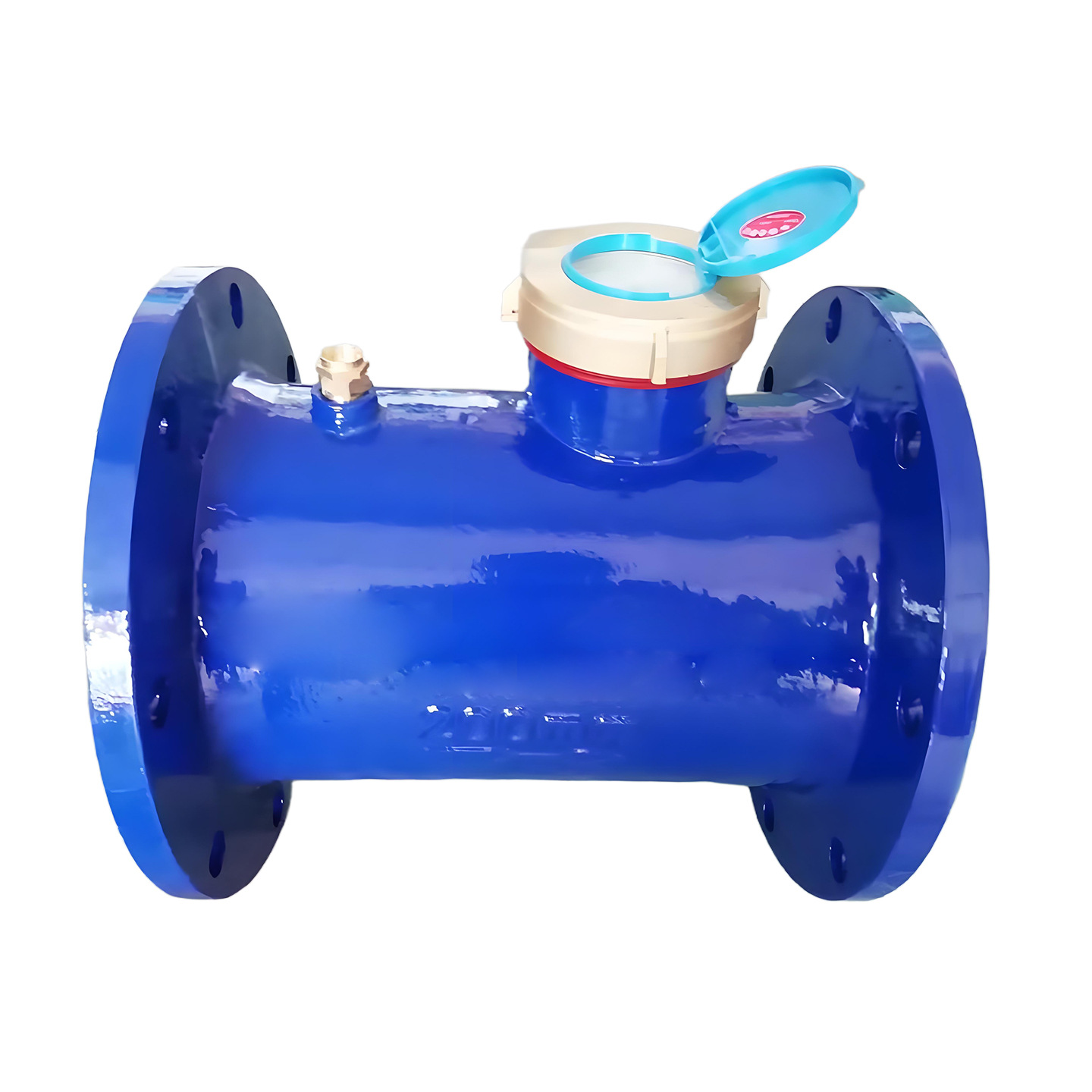 嘉荣华厂家水平螺翼式法兰水表大口径冷热水铸铁工业级计量仪表