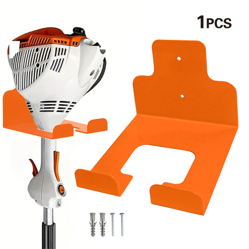 Cross-border Garden Electric Tool Weed Trimmer Wall-mounted Lawn Mower Bracket Garage Storage Metal Organizational Rack