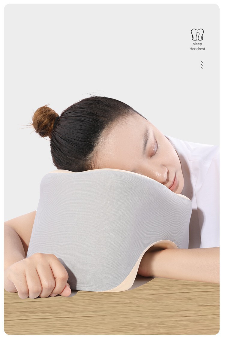 Cross-Border Nap Pillow, Office Slow Rebound Memory Foam Sleeping Pillow, Student Neck Pillow, Airplane Travel U-Shaped Pillow