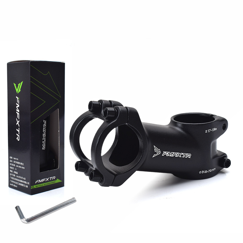 Bicicleta de pie hueco bicicleta de montaña ultraligera tubo de pie 31.8 más o menos 10 grados 17 grados grifo de bicicleta de aleación de aluminio