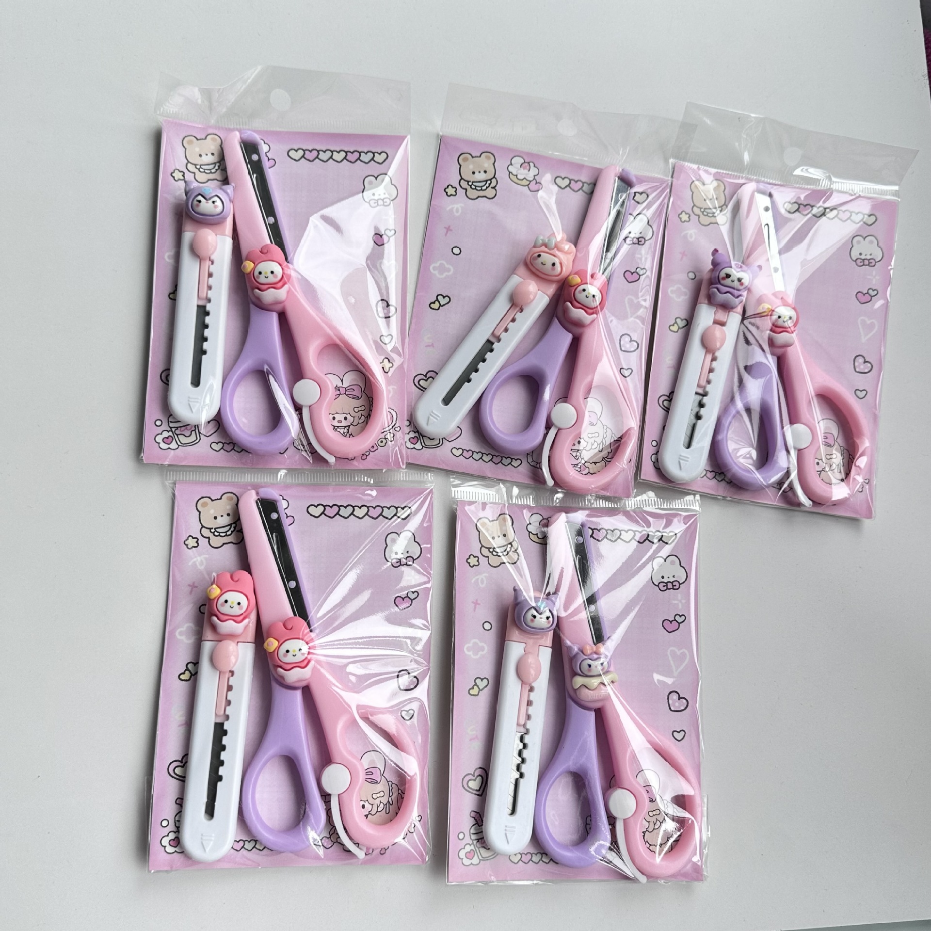 Cartoon children's safe scissors
