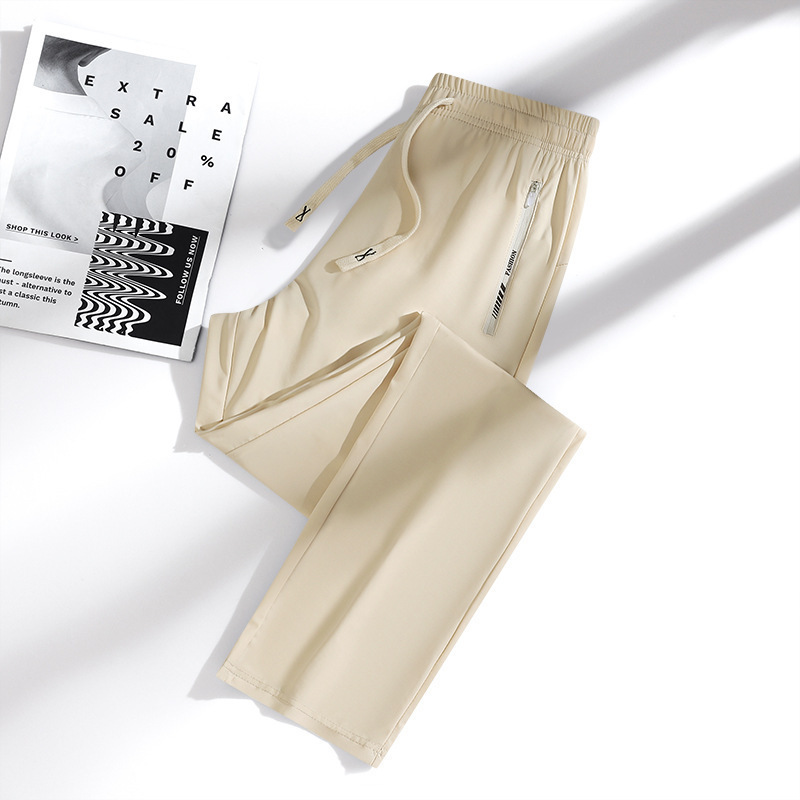 Pantalones de Protección Solar de Seda de Hielo de Nylon para Verano
