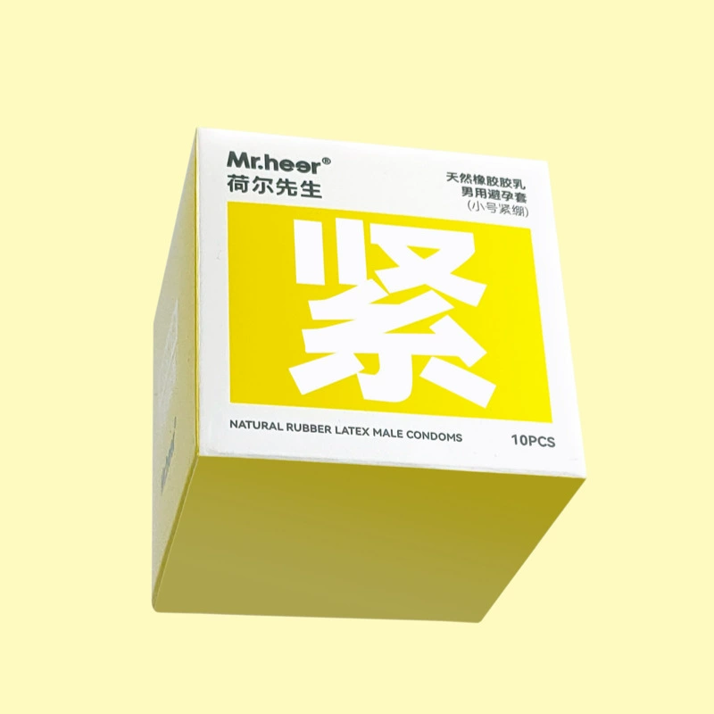 Mr.heer荷尔先生 Gay condoms 2 packs ice-sensing hyaluronic acid condoms for adult sex products