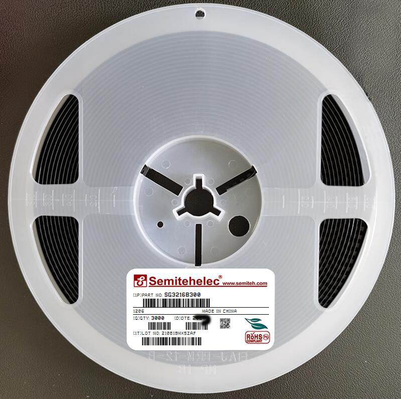 SG3216B300 贴片陶瓷气体放电管 1206 SEMITEH 全新原装正品