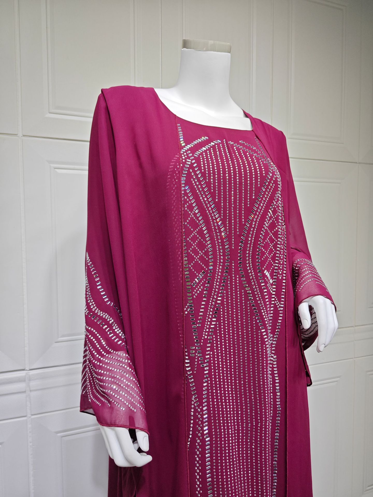 Middle Eastern Long Robe,Women’s Plus Size Evening Dress