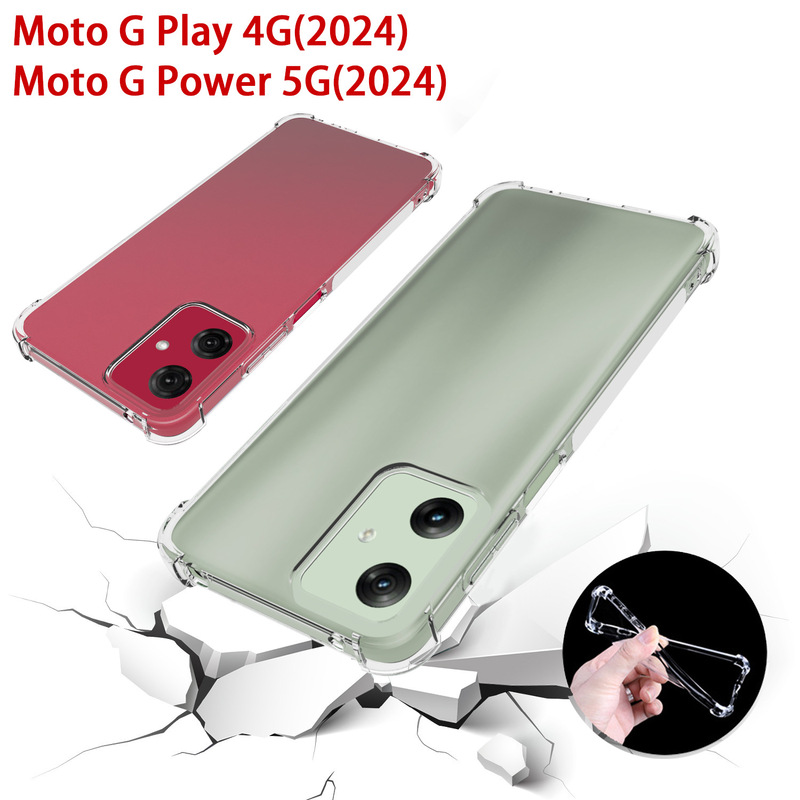 For Moto G Play 4G Airbag Phone Case 2024 Motorola G Power 5G Drop-resistant Protective Cover For Moto G Play 4G Airbag Phone Case 2024 Motorola G Power 5G Drop-resistant Protective Cover