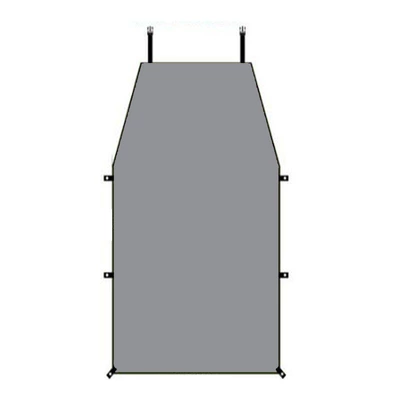 Outdoor Camping Tent Suv | Avtomobil yan çətirləri - canopy-gray-300150cm