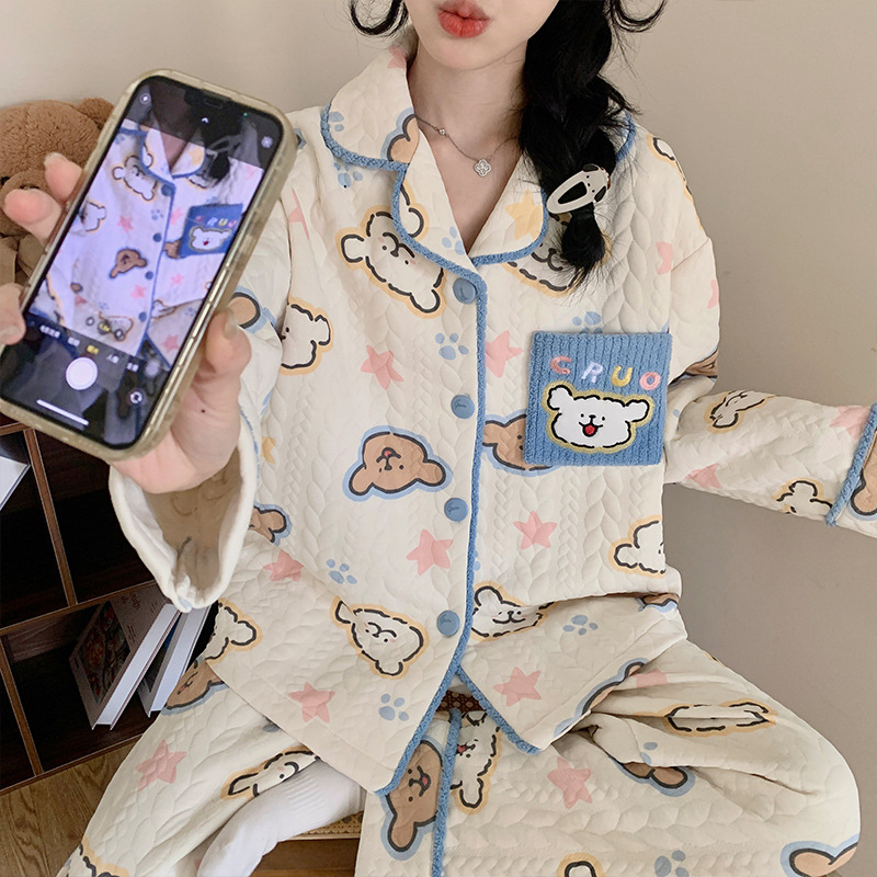 かわいいクレヨンしんちゃん空気綿のパジャマ