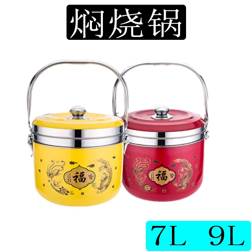 Прямые поставки с завода: нержавеющая сталь, безопасная кастрюля для готовки, долговечная термоизоляционная кастрюля, пароварка, сотейник, кастрюля для тушения.