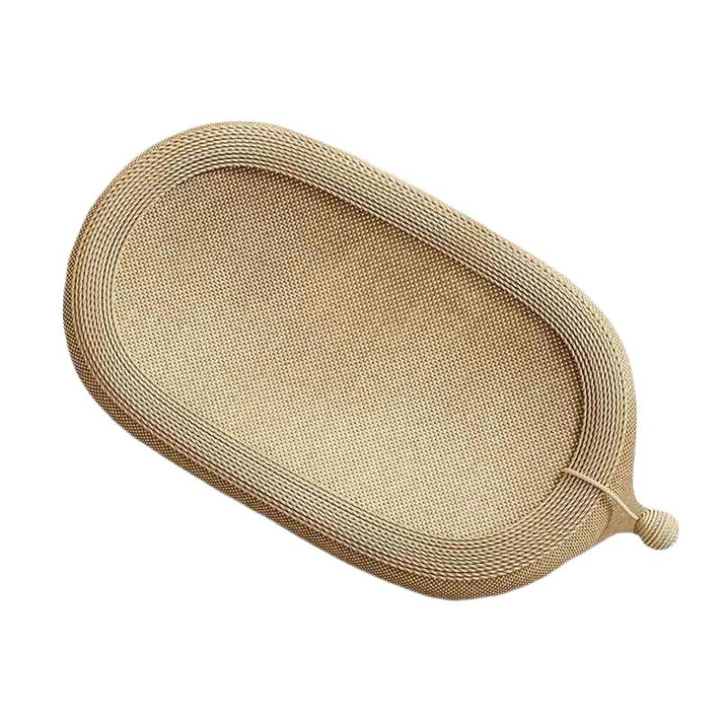Gato de tela de seda ovalado, gato de cara grande, gato de seda, gato de caza, gato, auto-hi, desprecio por la pista de molienda de garras, envío gratuito.