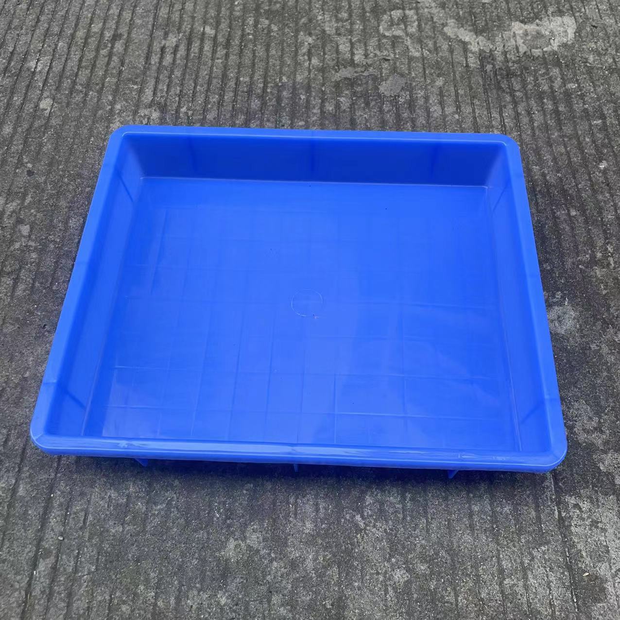 厦门310*230*55车间塑料周转盘  福建塑料大方盘 水产养殖盆