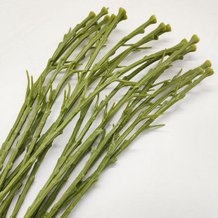 60cm Single-Headed Handmade Peony Flower Stem with Plastic Bag Large Ribbon DIY Decoration