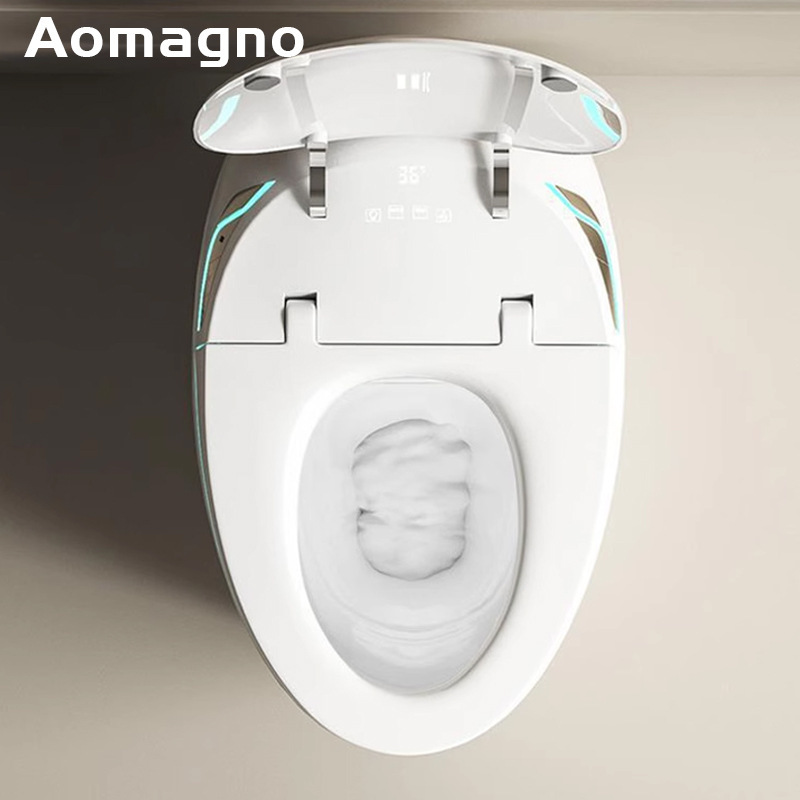 德国Aomagno鸡蛋智能马桶 家用即热无水压限制即热恒温蛋形坐便器|undefined