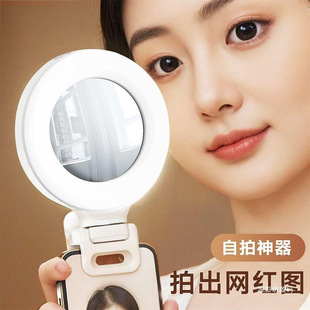 Mobile Phone Fill Light, Convenient Anchor Live Shooting, Handheld Pocket Light, Selfie Mirror, Beauty Photo