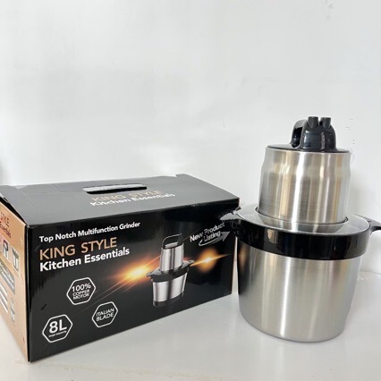 Cross-Border Export Fufu Machine Meat Grinder Vegetable Stuffing Machine Garlic Machine Multifunctional Stainless Steel Mixer Cross-Border Export Fufu Machine Meat Grinder Vegetable Stuffing Machine Garlic Machine Multifunctional Stainless Steel Mixer