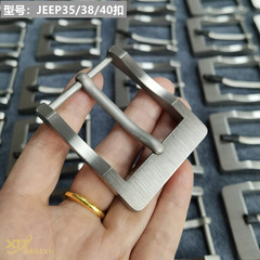 純チタンベルトバックル針バックル40/38/35mmアレルギーのないベルト部品男性はビジネスレジャー金物に合わせている
