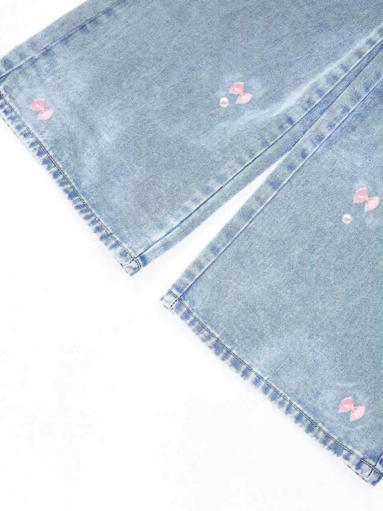 ​​Retro Washed High Waist Women's Straight Wide Leg Jeans - Loose Fit Denim Pants For Casual & Chic Style​​_ecoleips.com