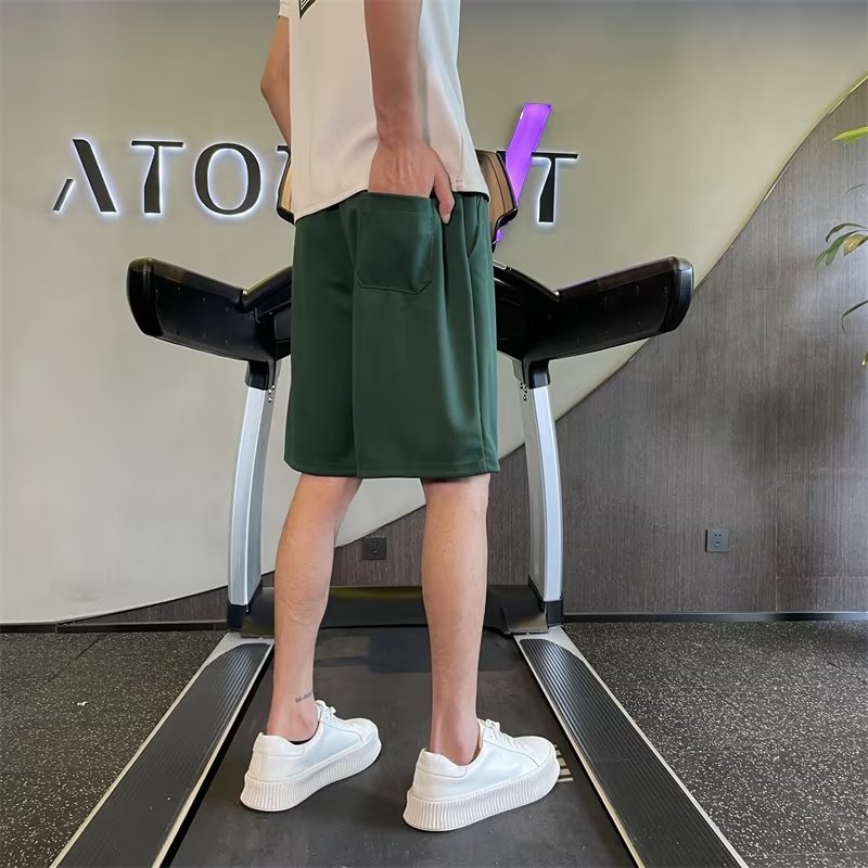 Short décontracté d'été pour hommes, style fin, porte de gros sous-vêtements, culotte courte ample de marque à la mode, Tiktok imprimable_voghion.com