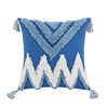 Scandinavian blue pillow, pillowcase, sofa for bedroom, new collection