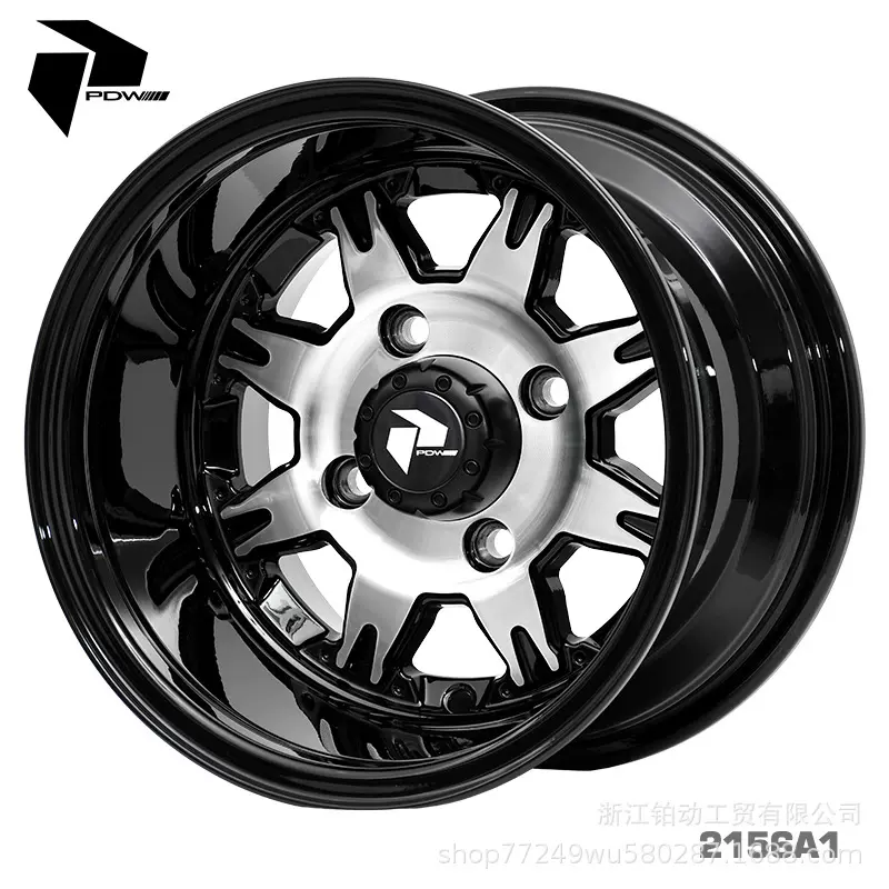 ATV UTV全地行车工厂配套PDW12寸 高载荷铝合金轮毂 钢圈工厂直销