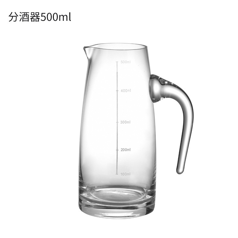 Mezometia gruesa vidrio de cristal botella de vino extranjero botella de vino