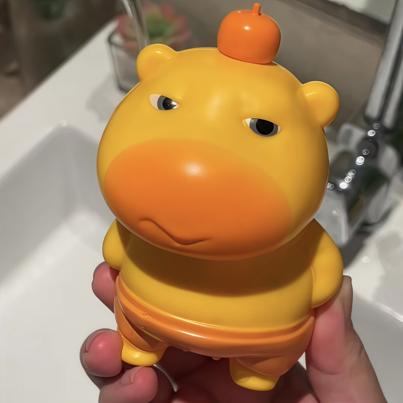 【新製品】カピバラ ドゥドゥ クリエイティブ 面白い水鉄砲 減圧 楽しいプレス水鉄砲 男の子と女の子へのギフト|undefined