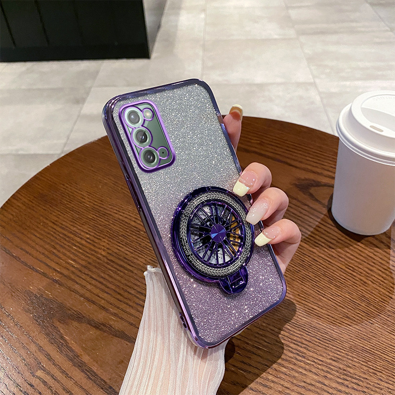 Samsung GalaxyNote20 Phone Case New Gyro Bracket ultra Rotary Decompression Creative Gradient Applicable