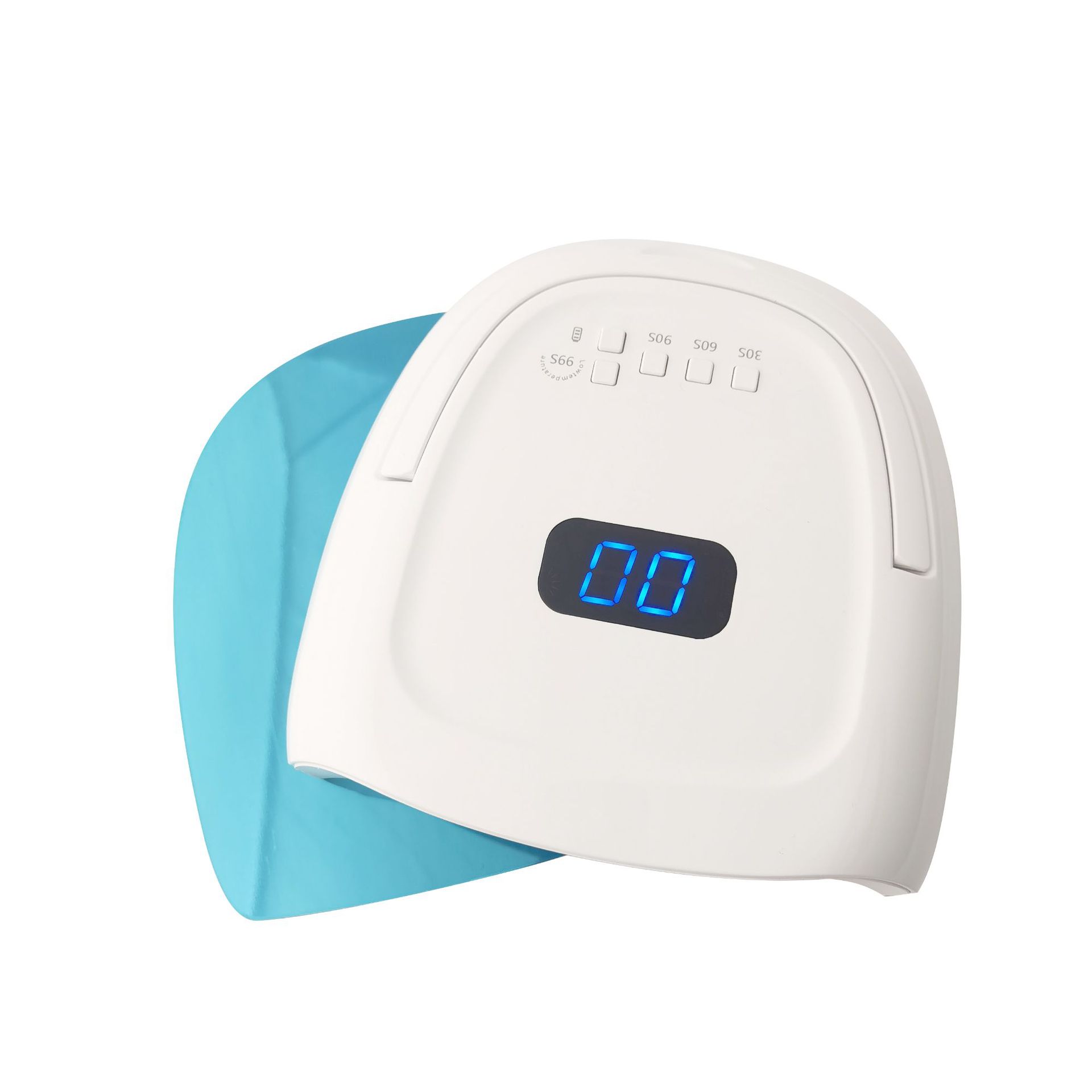 Fábrica en stock suministro S20 lámpara de uñas esmalte de uñas secador de carga lámpara de uñas inalámbrica lámpara de fototerapia de inducción inteligente