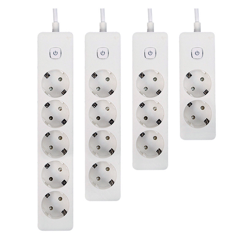 德标家用插线板德式欧标排插插座俄罗斯韩国 USB插板家用欧规插排