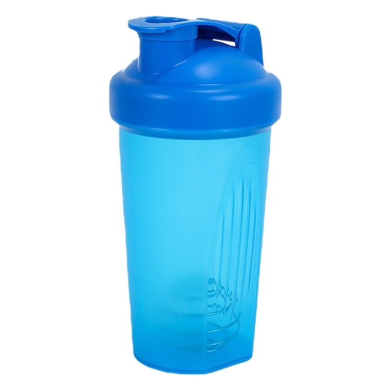 Factory Direct Supply 400ml Shaker Cup with Scale Advertising Cup Fitness Sports Water Cup Stirring Milkshake Cup Printed with Logo