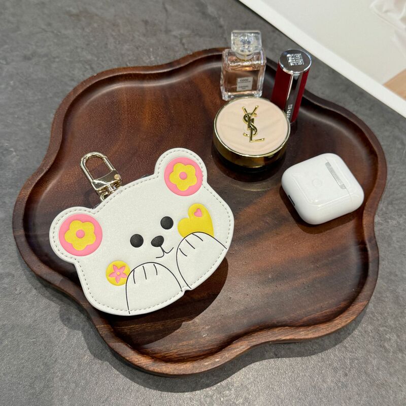 L * V 新しい老眼柴犬子犬頬小熊 airpods ヘッドフォンバッグペンダント Apple ヘッドフォンシェル卸売|undefined