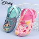 Disney Summer Kids Silicone Hole Shoes Baby Girls Boys Beach Shoes Mickey KT Cute Non-Slip Cartoon