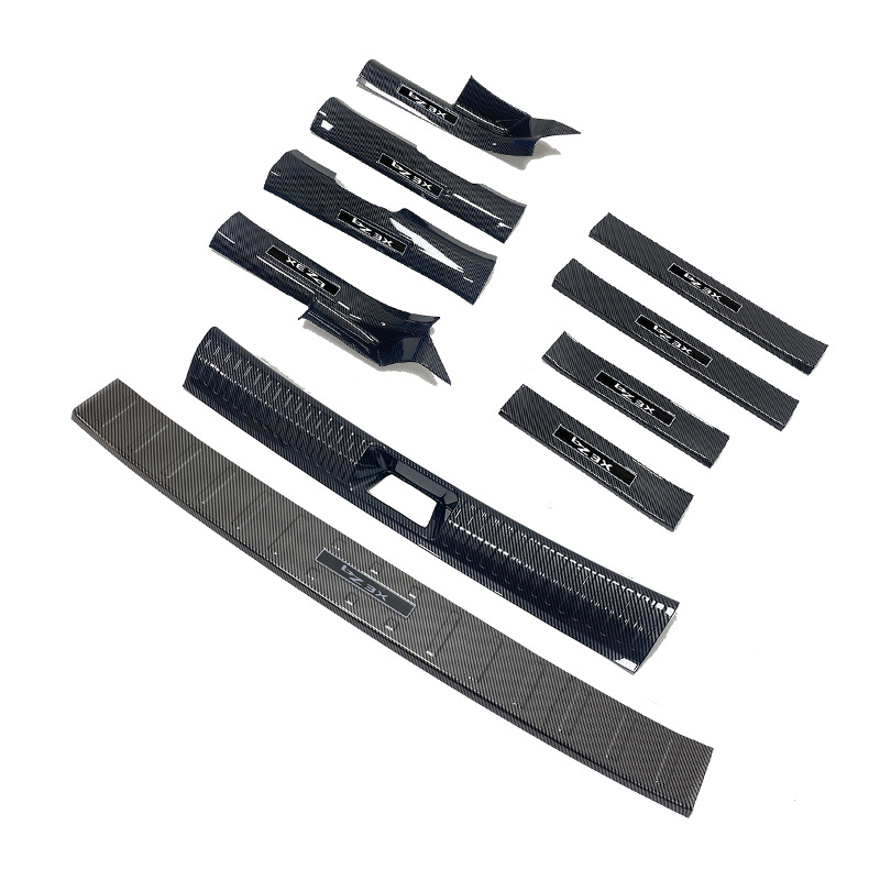 Suitable for 25 Toyota Platinum Smart 3X threshold strips modified welcome pedal trunk rear guard plate tailgate protective strips