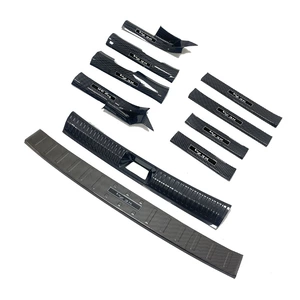 Suitable for 25 Toyota Platinum Smart 3X threshold strips modified welcome pedal trunk rear guard plate tailgate protective strips