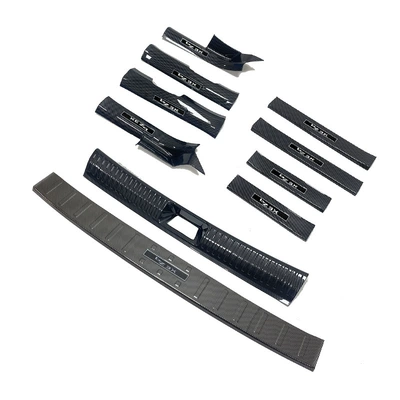 plate tailgate protective strips, Dekorativ pedal başlıqları