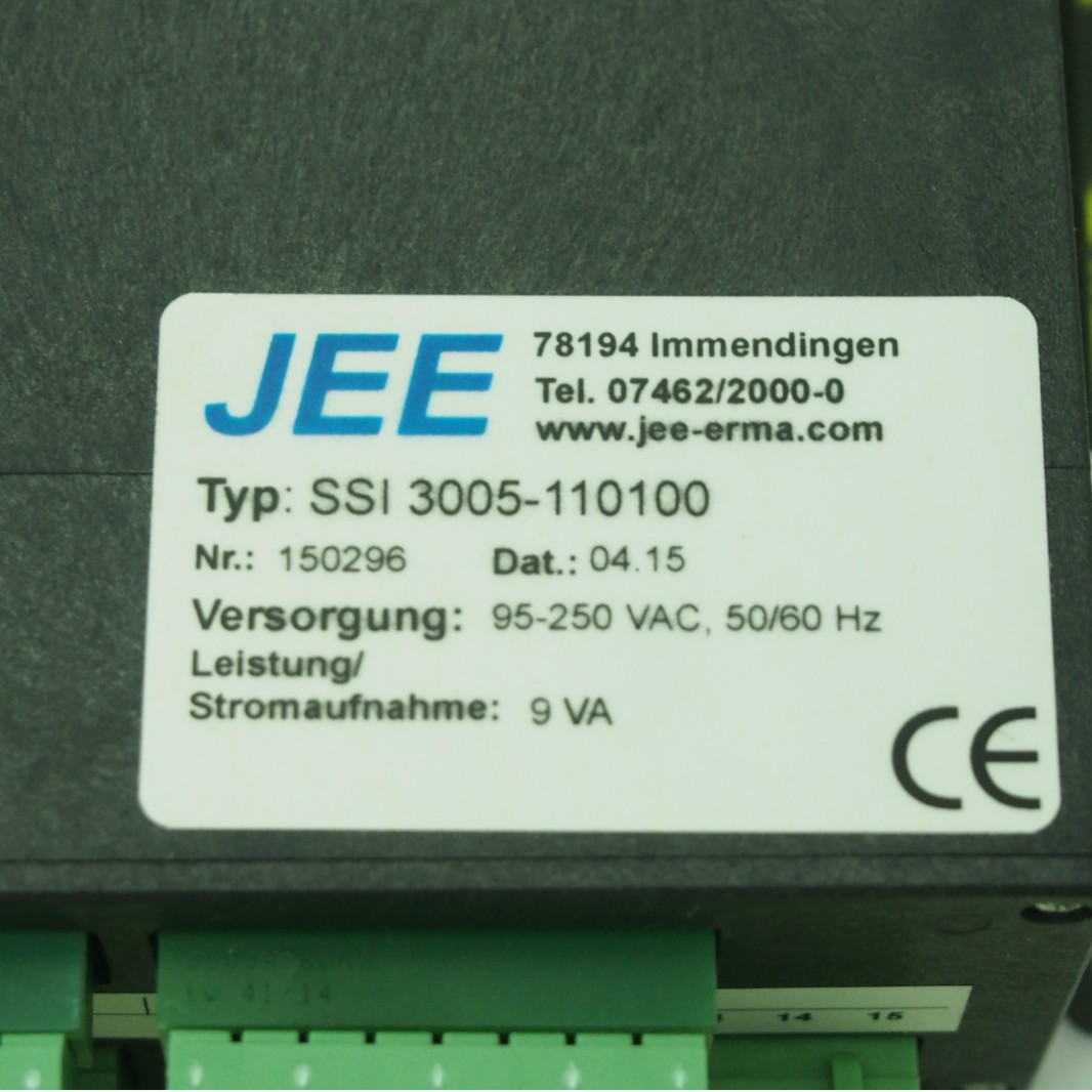 JEE SSI3005-110100 150296 50-60Hz