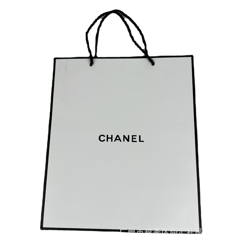 ch50.100mi Perfume Facial Cleanser Facial Cleaning Packaging Box Tote Bag Skin Care Fashion Set Gift Box White