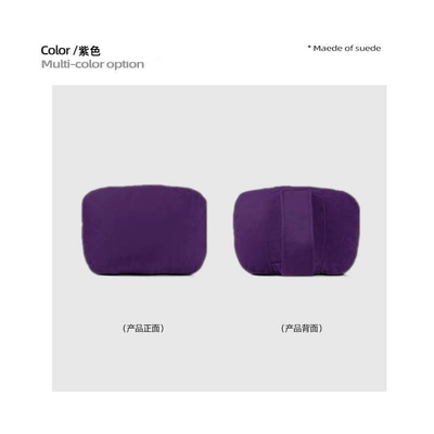 Car Pillows, Lumbar Pillows, Neck – Headrest - upgraded-strap-adjustment-purple-headrest