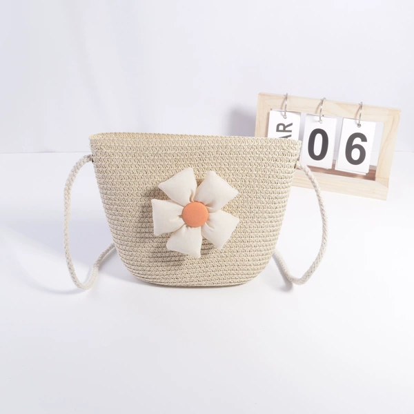 Capacious beige bag