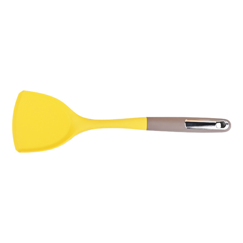 Nuevo estilo europeo antiadherente panela de cocina de dos colores, panela de cocina especial, pala de cocina doméstica, set de utensilios de cocina de cocina de cocina