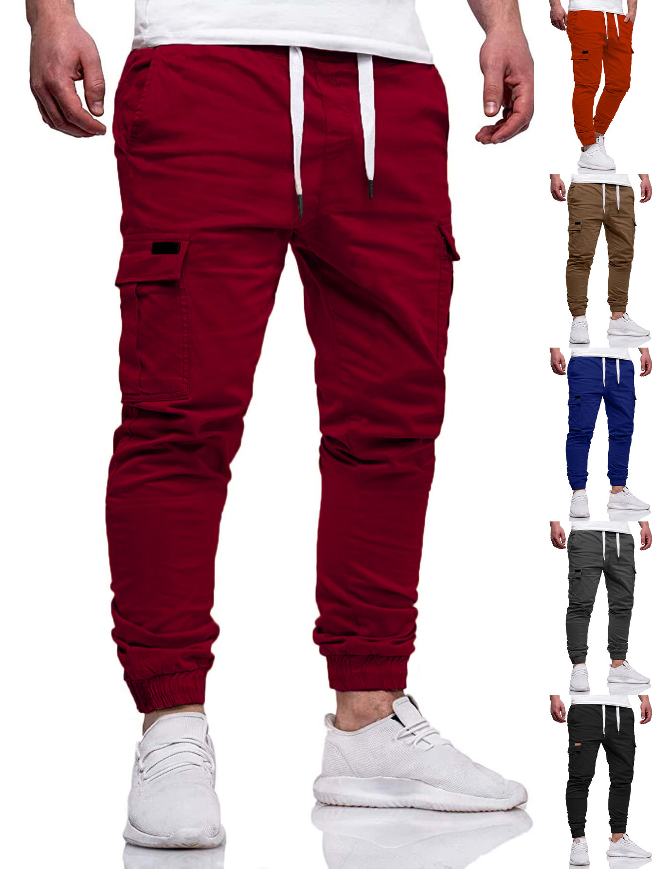 Schnelltrocknende Cargohose für Herren – leichte, atmungsaktive Trainingsjogginghose für Outdoor-Sport und Freizeitkleidung (S-2XL, mehrere Farben)_voghion.com