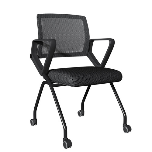 Training chair, office meeting chair, business teaching institution back chair, home-use wheeled computer chair, student dormitory chair