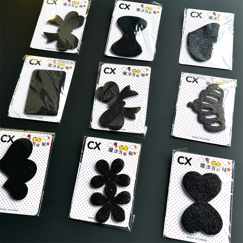 Pegatina de pelo roto pegatina de pelo pegatina mágica pegatina de pelo palo de pelo artefacto flequillo pegatina post Velcro accesorios de cabeza femenina