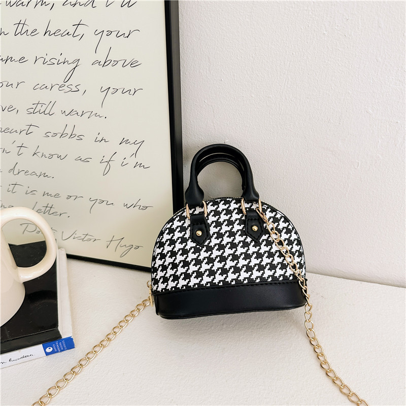 Estilo coreano ins nuevo bolso de los niños bebé mini retro Shell bolso estilo occidental chica crossbody accesorios bolsa