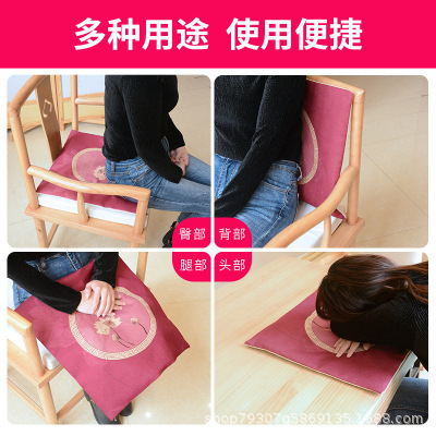 電気加熱艾絨毯座布団家庭用オフィスは長い間座っています。|undefined