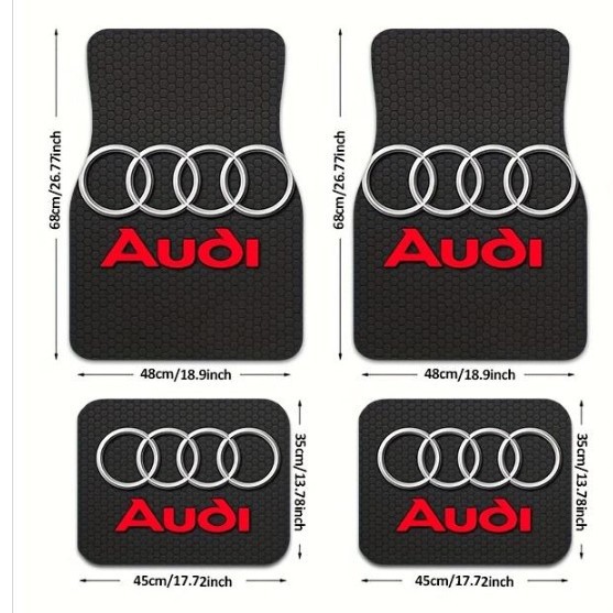 TEMU retro estilo nórdico alfombra de pie de coche alfombra de cuatro piezas tapete resistente a las manchas almohadilla de pie Amazon TEMU al por mayor