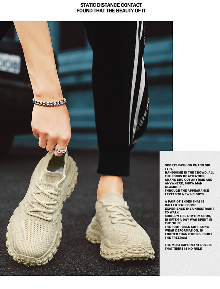 Coconut ins Koreanische Flut Papa Schuhe Jungen fliegen gewebt atmungsaktive Mesh-Bedeckung Füße dicke Unterseite Erhöhung Schuhe Student Herrenschuhe_voghion.com
